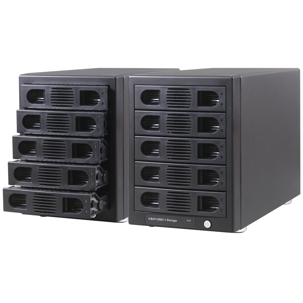 伽利略 Type-C USB3.1 Gen2 五層抽取式硬碟外接盒