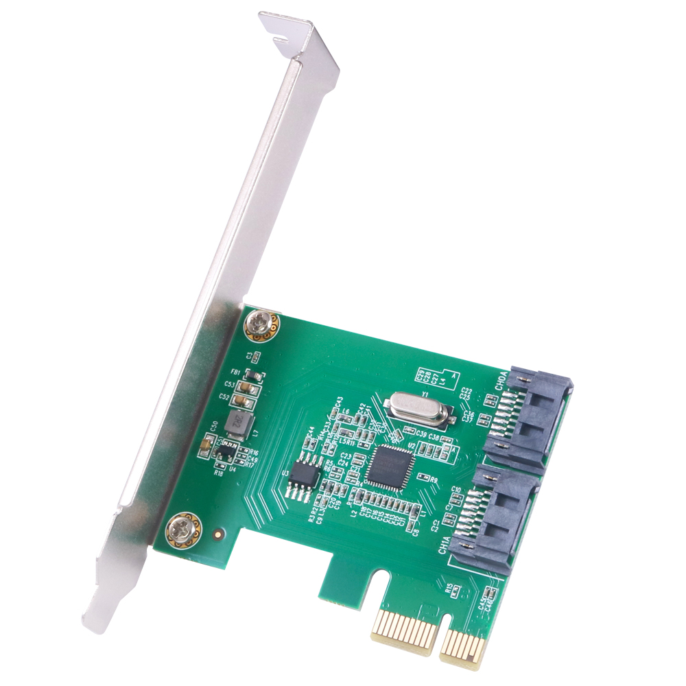 伽利略 PCI-E SATA III 2 埠 擴充卡