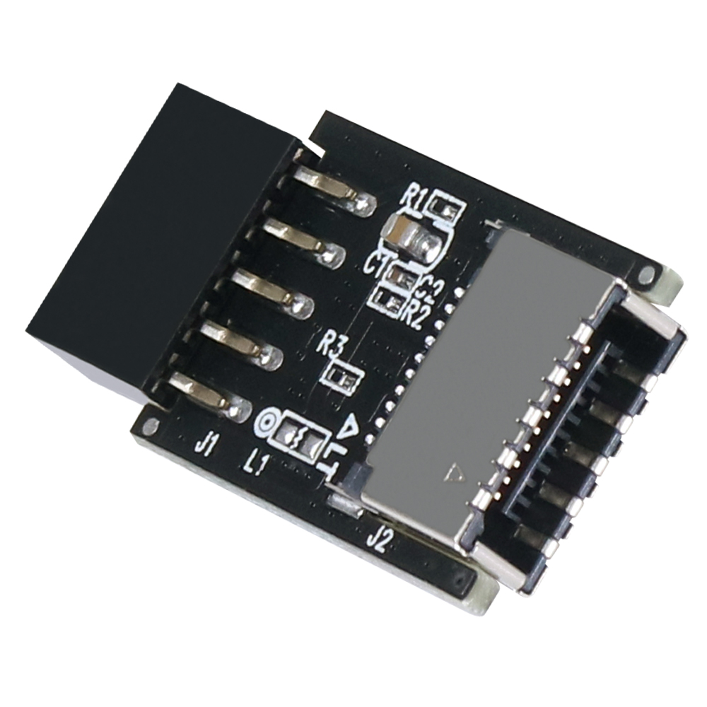 伽利略 USB2.0 9pin to Type-E (20pin) 轉板