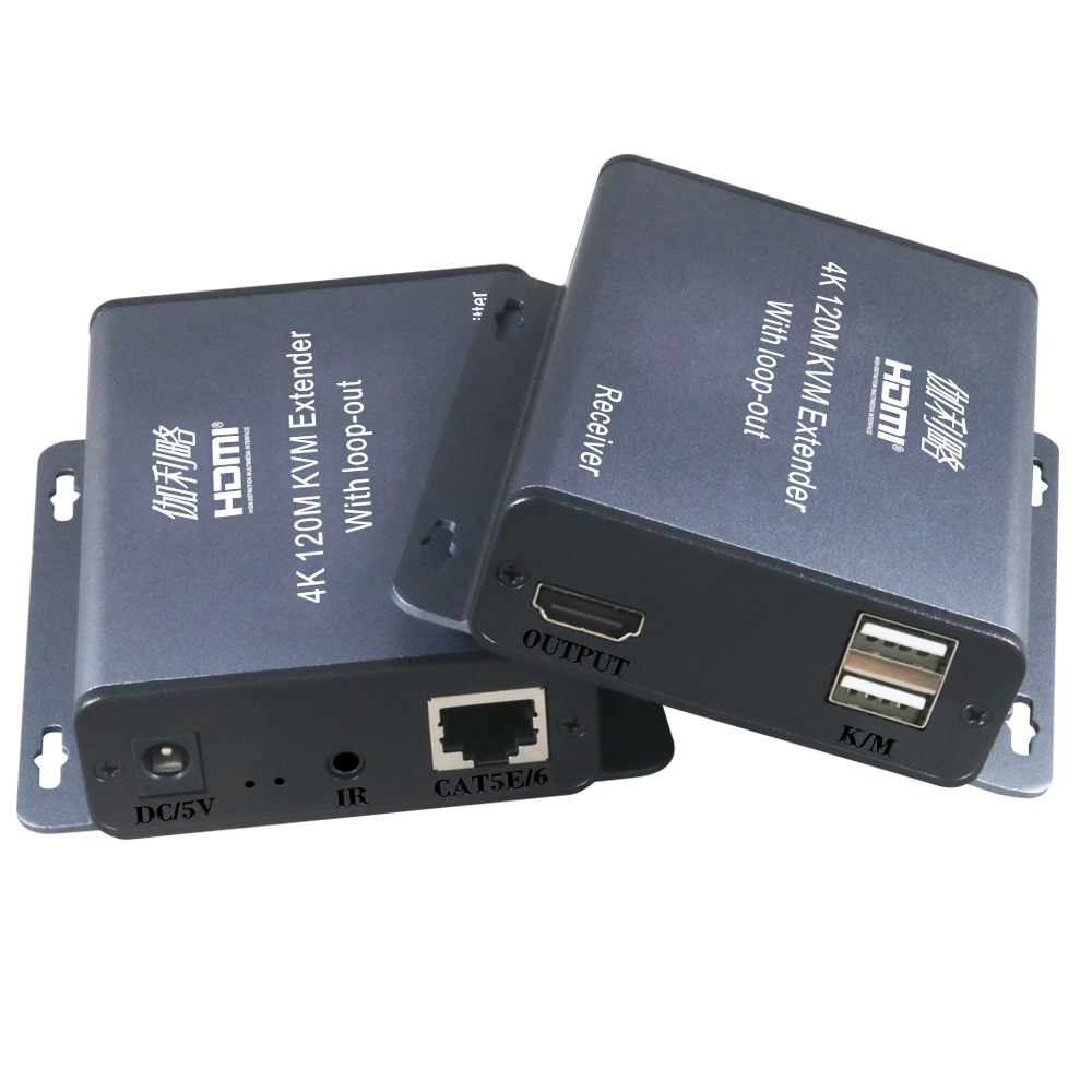伽利略 HDMI 4K KVM 延伸器 120m Loop Out
