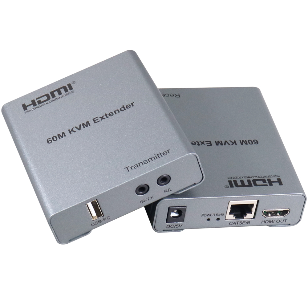 伽利略 HDMI 1080P KVM 延伸器 60m