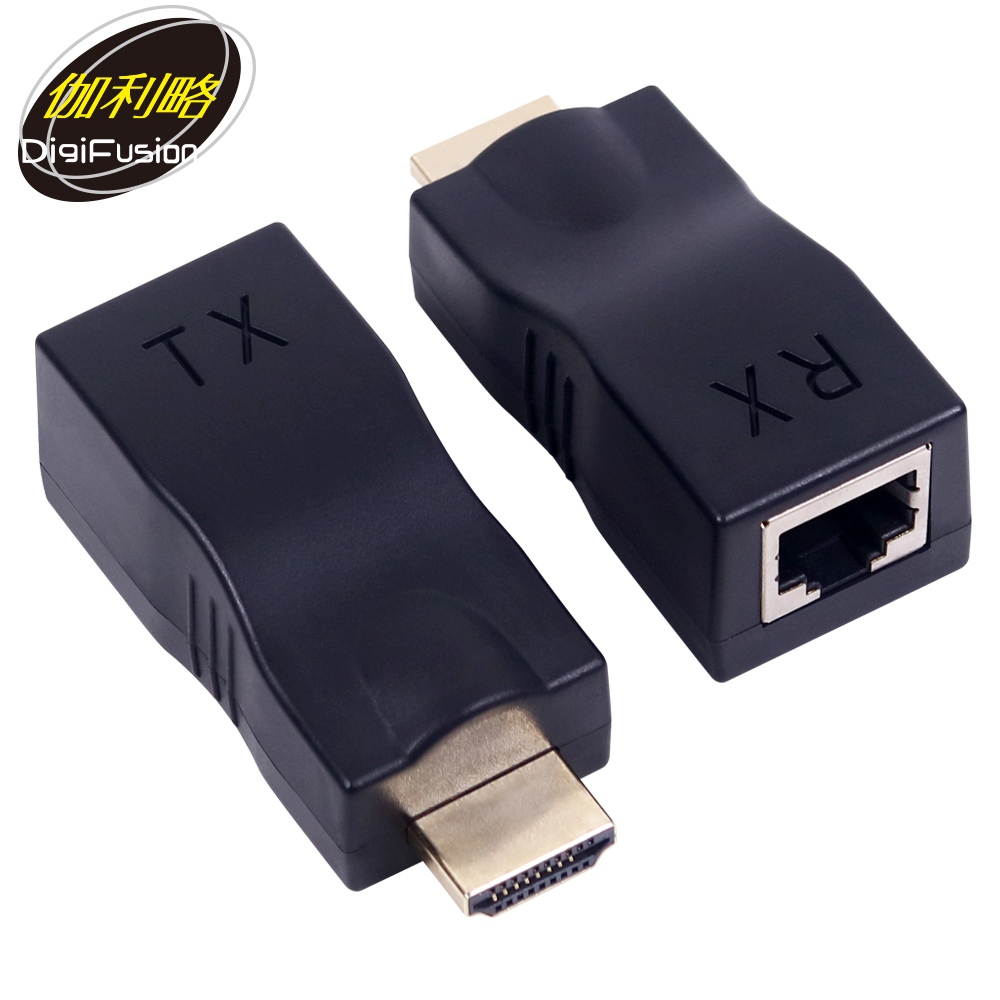 伽利略 HDMI 4K2K 網路線 影音延伸器 30m