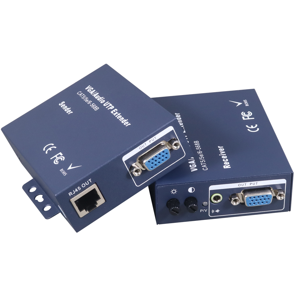 伽利略 VGA/Audio 延伸器 300m (不含網路線)