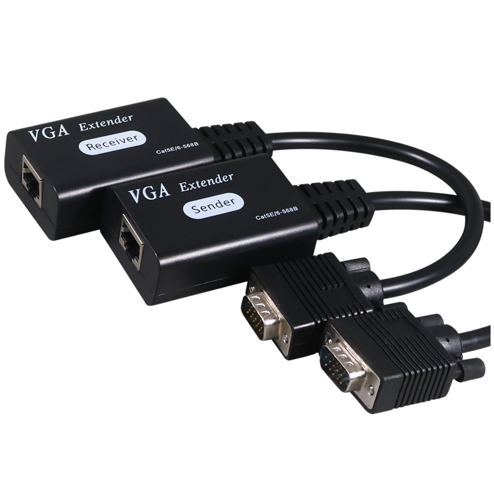伽利略 VGA 延伸器 60m 公頭 (不含網路線)