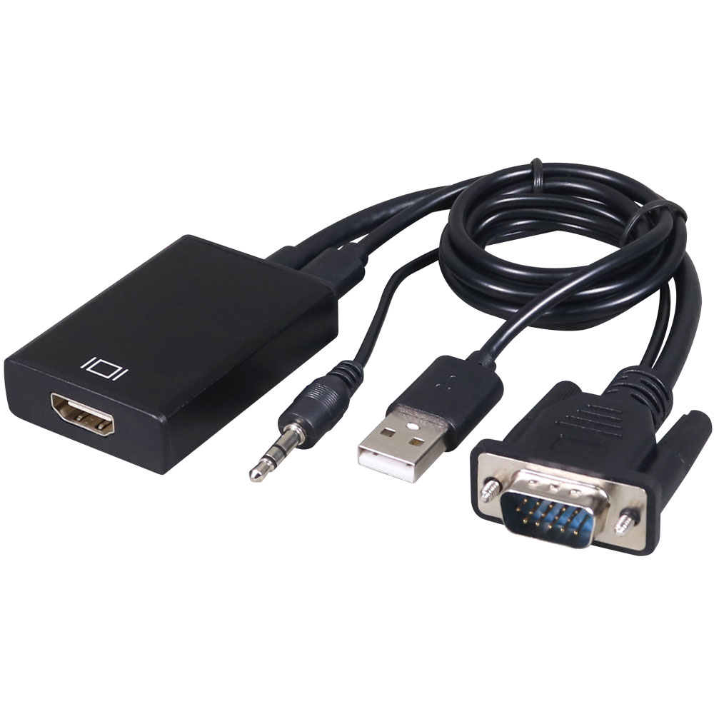 伽利略 VGA+Audio to HDMI