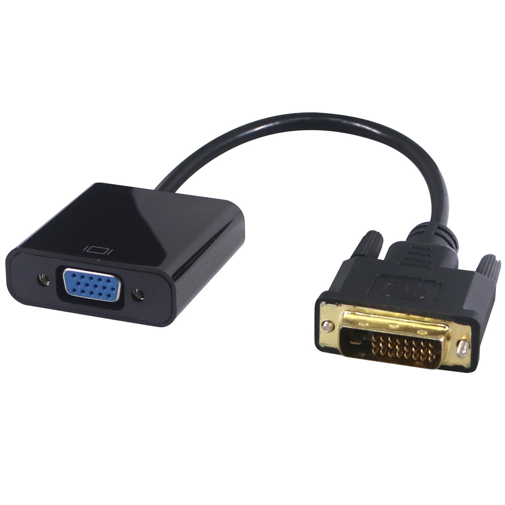 伽利略 DVI-D 24+1公 轉 VGA母