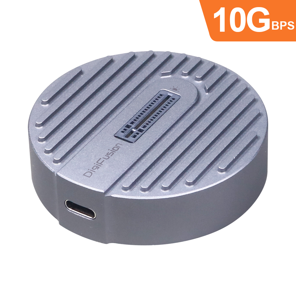 伽利略 USB3.2 Gen2 M.2雙規鋁合金硬碟座(附C+A傳輸線)