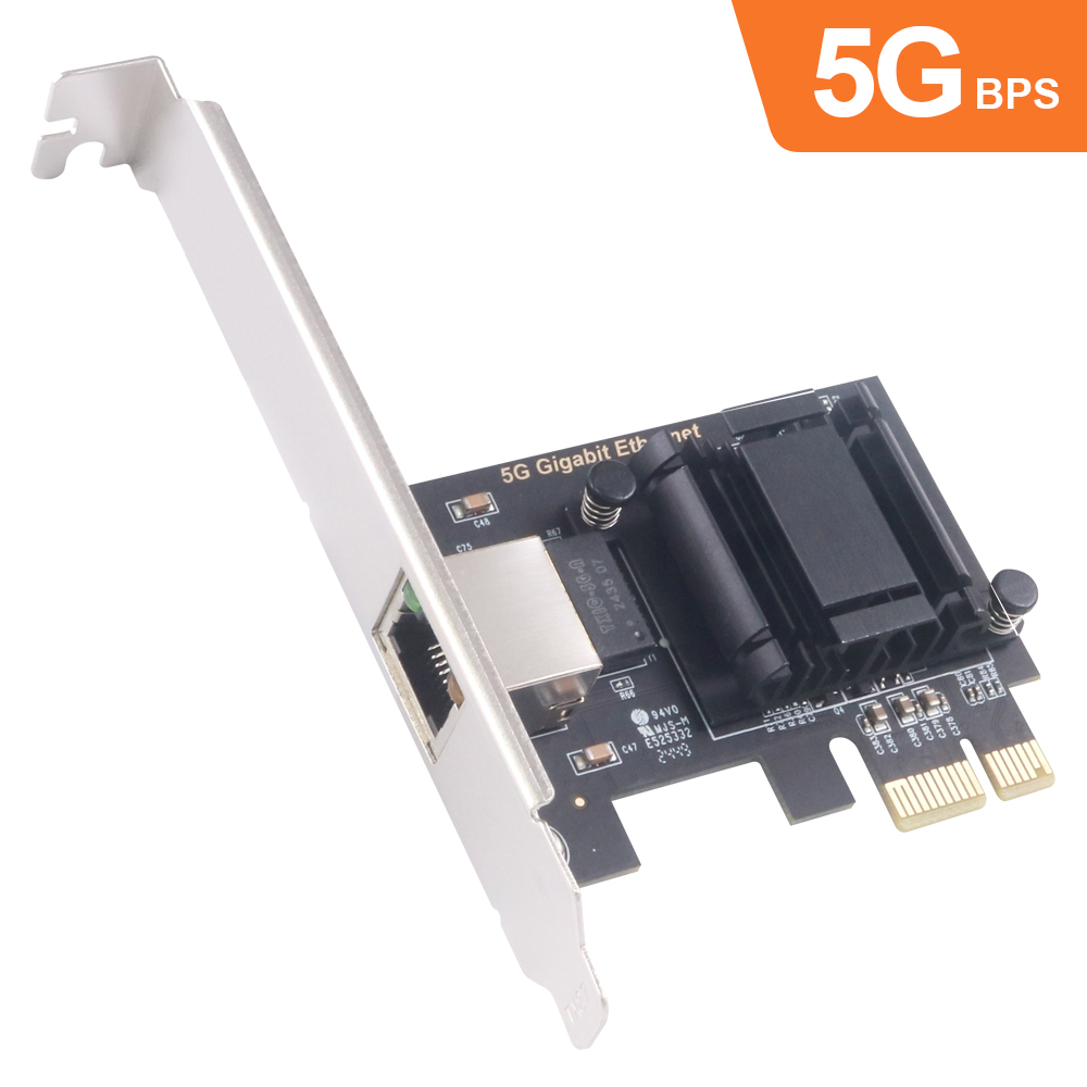 伽利略 PCI-E 5GbE 1埠 Giga Lan 網路卡