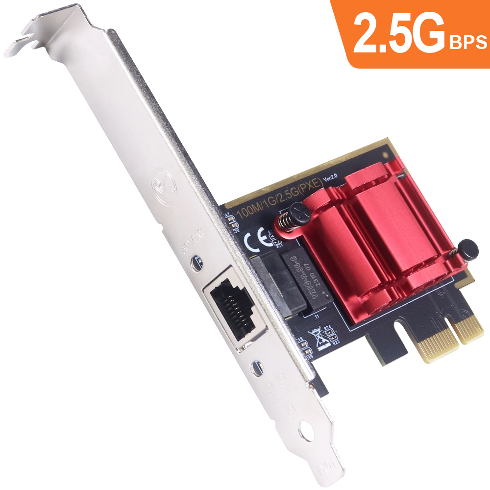 伽利略 PCI-E 2.5G 1埠 Giga Lan 網路卡