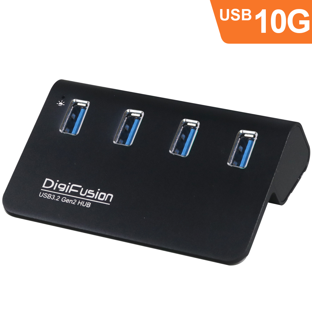 伽利略 USB3.2 Gen2 4埠 Hub 鋁合金