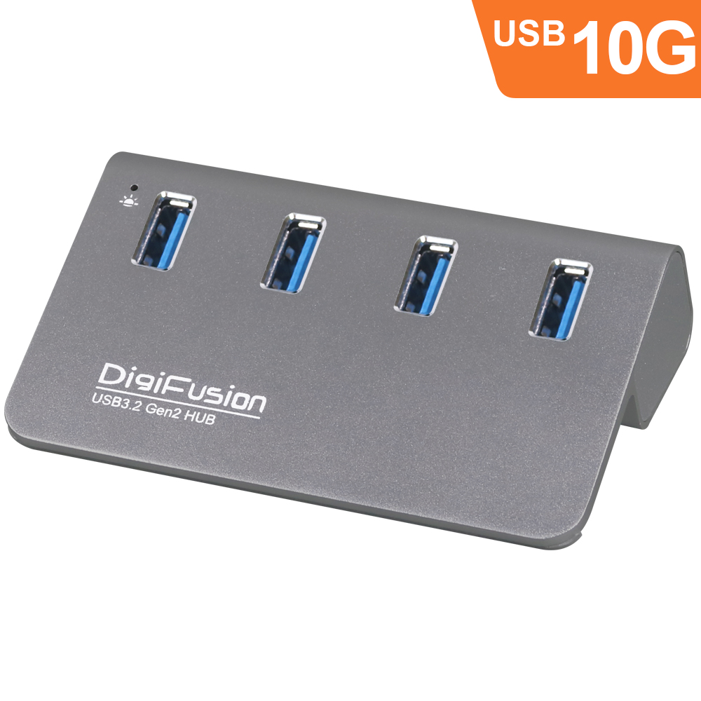 伽利略 USB3.2 Gen2 4埠 Hub 鋁合金