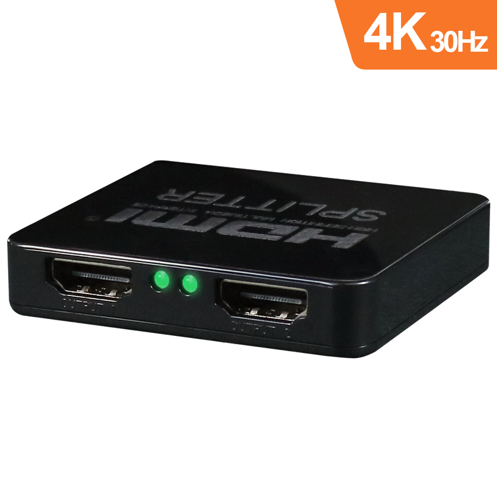 伽利略 HDMI 4K2K影音分配器 1進2出 塑殼