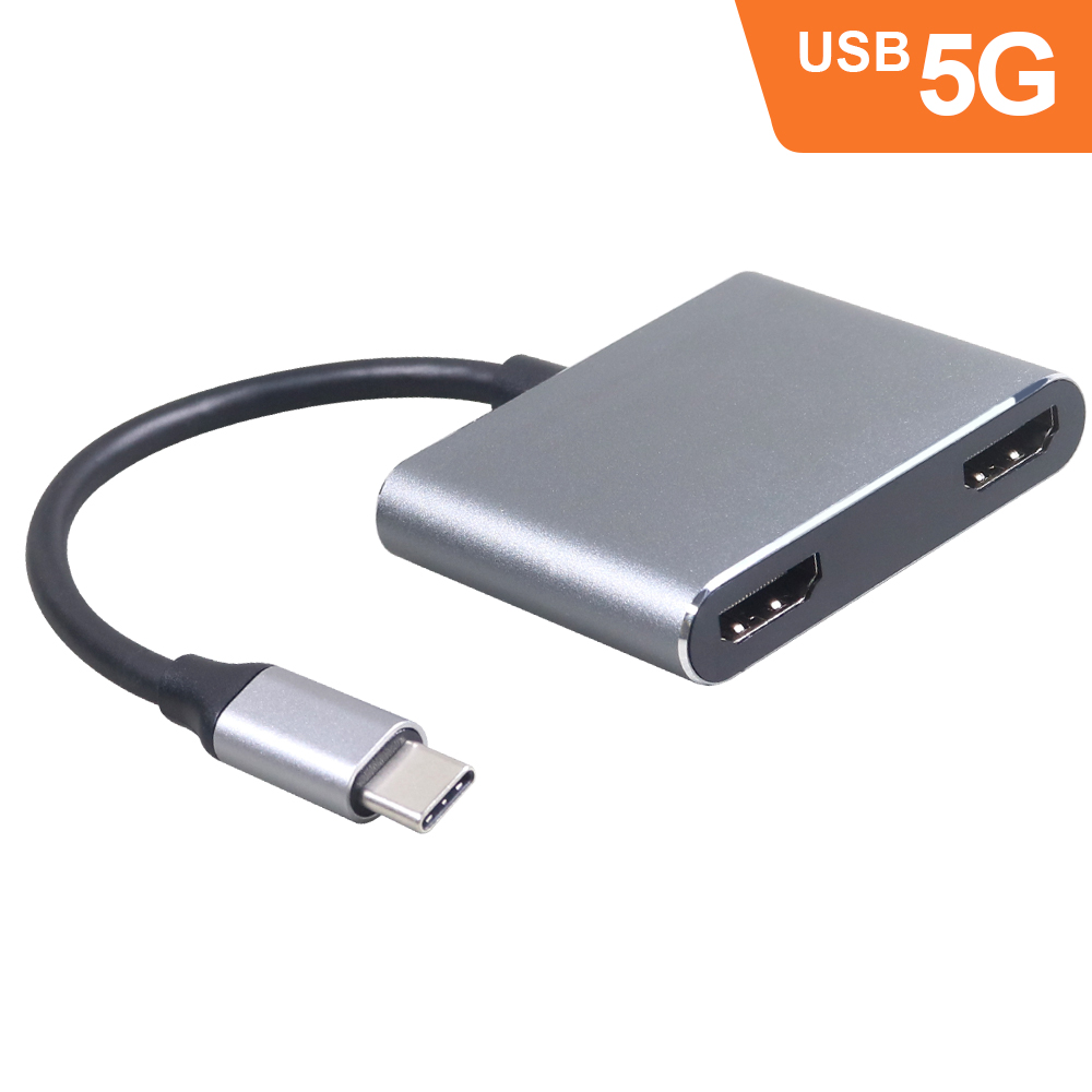 伽利略 Type-C HDMI 4K2K 2埠 +U3+PD